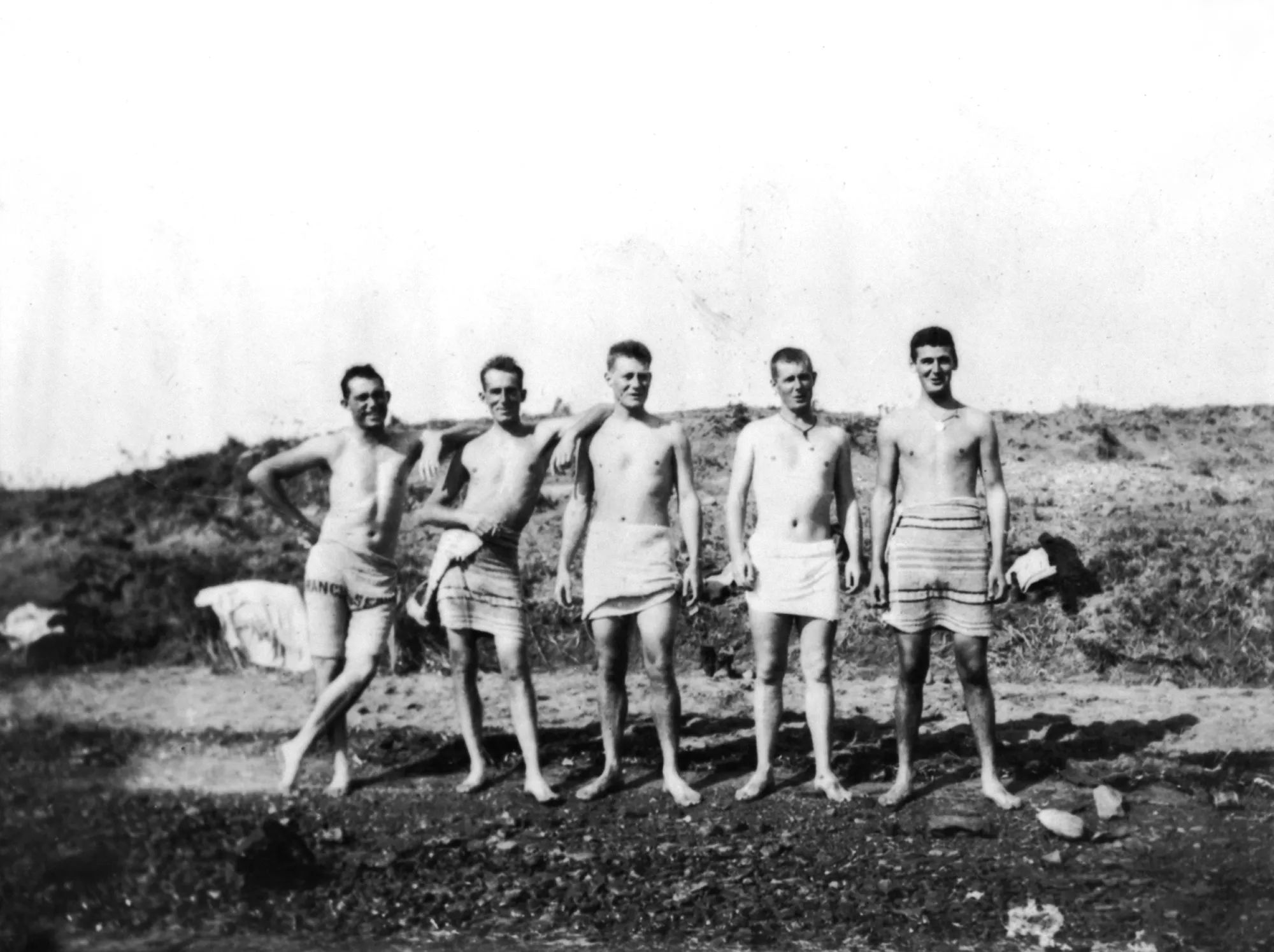 ‘The bathing parade’. 